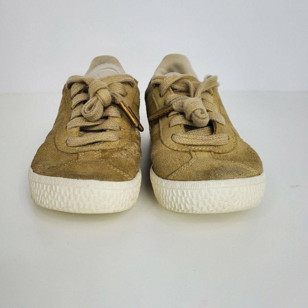 Adidas Kids Tan Suede Youth Gazelle Shoes Sneakers Size 12K - Picture 3 of 10